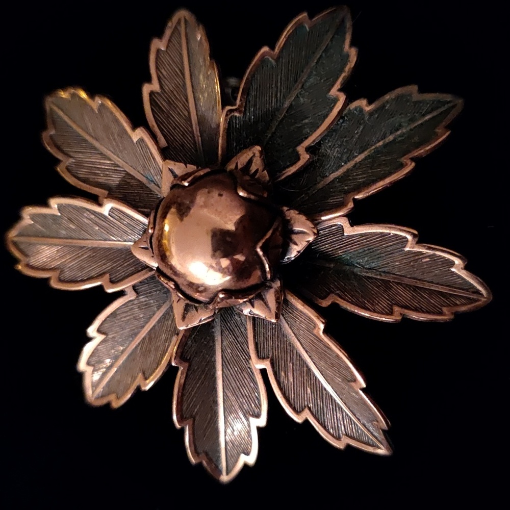 Copper Brooch